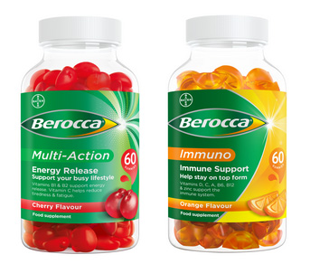 Berocca Immuno and Multi-Action Gummies