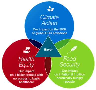 Sustainability goal diagram